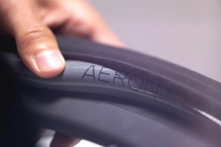 AERON/TPU Tube is installed on the wheel