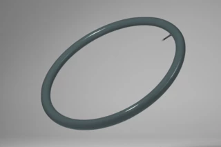 Inflated AERON/TPU tube